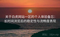 关于白虎网站一区的个人体验备忘：长时间浏览后的稳定性与流畅度表现