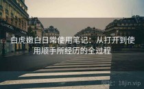 白虎嫩白日常使用笔记：从打开到使用顺手所经历的全过程