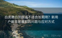 白虎嫩白到底适不适合长期用？新用户最容易遇到的问题与应对方式