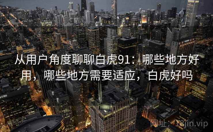 从用户角度聊聊白虎91：哪些地方好用，哪些地方需要适应，白虎好吗  第2张