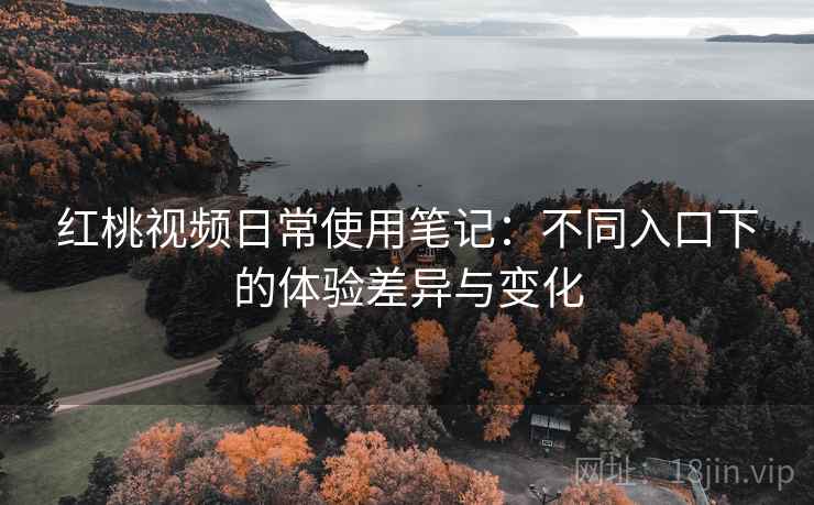 红桃视频日常使用笔记:不同入口下的体验差异与变化 第2张 红桃视频日常使用笔记:不同入口下的体验差异与变化 第2张